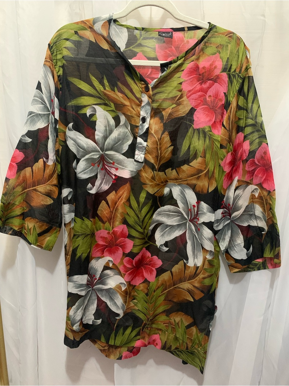 Cejon Floral Swim Coverup
